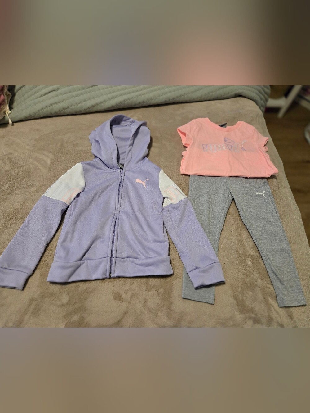 Puma Toddler Girls 3-Piece Activewear Set - Size 3T